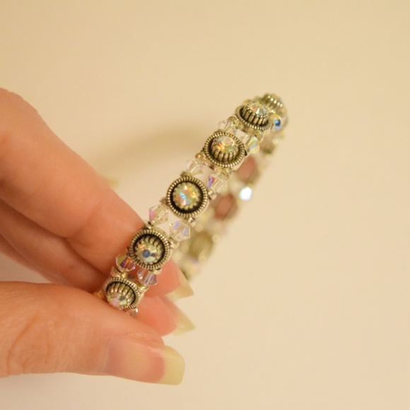 Swarovski Crystal beaded bracelet - Picture 2 of 5